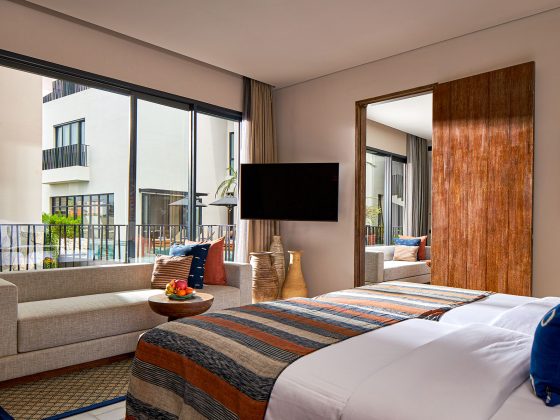 Deluxe Twin with Pool View